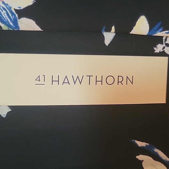 41 HAWTHORN top pullover blouse floral NWT - Picture 6 of 9